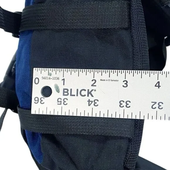 Vintage JanSport Outdoors Belt Bag 2 Bottle Holders Zippered Pockets Rare 90’s - Picture 11 of 12